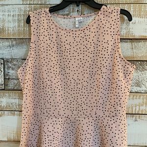 Tank top blouse